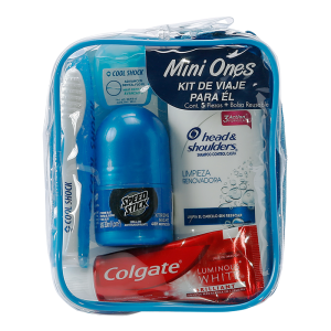 Kit de Viaje Mini Ones para Higiene Bucal, 3 pzas.
